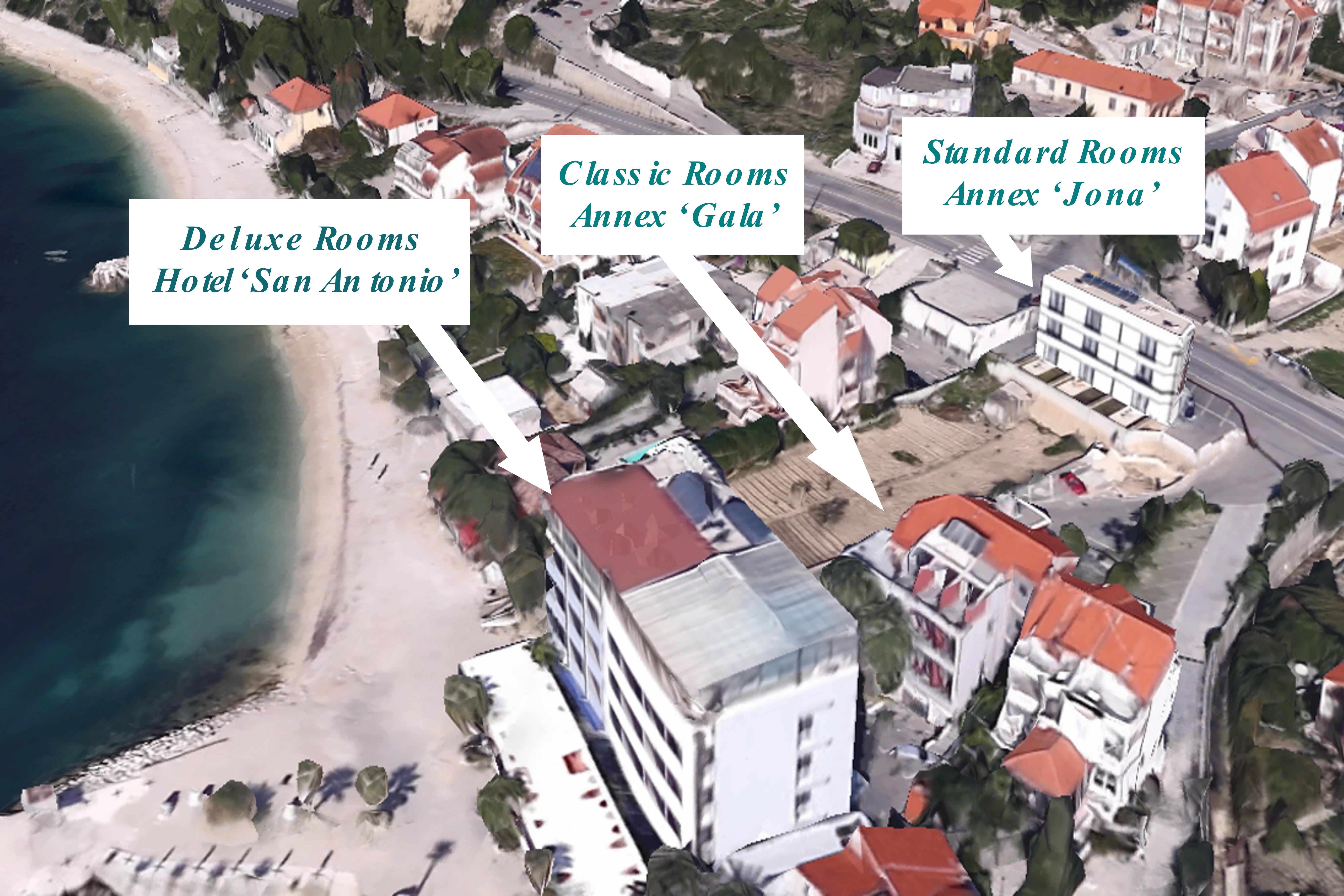 Hotel Jona Podstrana Ngoại thất bức ảnh